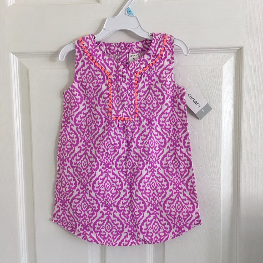 Carter’s Printed Sleeveless Tunic